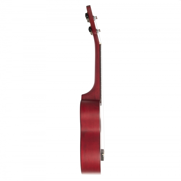 Cascha Sopren Ukulelen-Bundle -  rot - inkl. Gigbag, Stimmgerät, 3 Plektren & Ukulelenschule