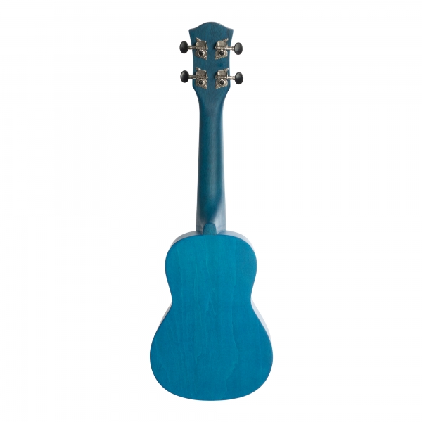 Cascha Sopren Ukulelen-Bundle -  blau - inkl. Gigbag, Stimmgerät, 3 Plektren & Ukulelenschule
