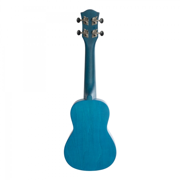 Cascha Sopren Ukulelen-Bundle -  blau - inkl. Gigbag, Stimmgerät, 3 Plektren & Ukulelenschule