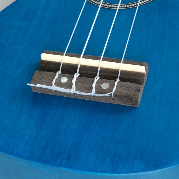 Cascha Sopren Ukulelen-Bundle -  blau - inkl. Gigbag, Stimmgerät, 3 Plektren & Ukulelenschule