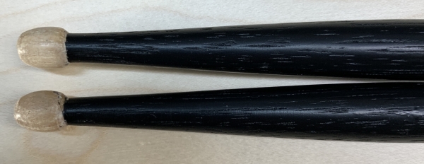 GAPSTICK 7AB - Wood Tip - American Hickory 1A-Qualität - black