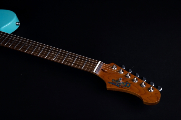 JET JT-300 BLR - blue - Roasted Maple Neck