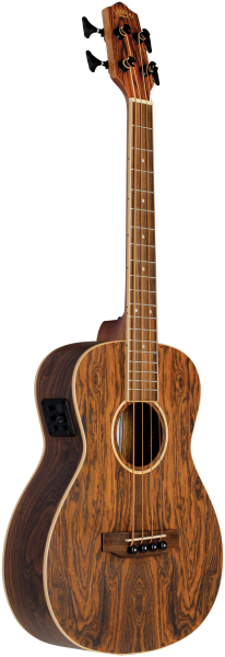 LANIKAI Mini Bass FB-EBU - Exotic Figured Bocote, inkl. Pickup & Gigbag