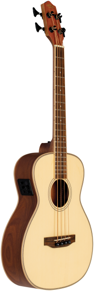 LANIKAI Mini Bass - SPST-EBU mssive Fichtendecke - inkl. Tonabnehmer & Gigbag