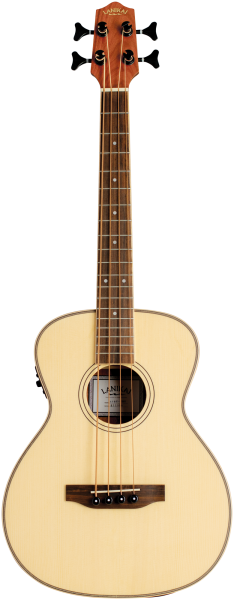LANIKAI Mini Bass - SPST-EBU mssive Fichtendecke - inkl. Tonabnehmer & Gigbag