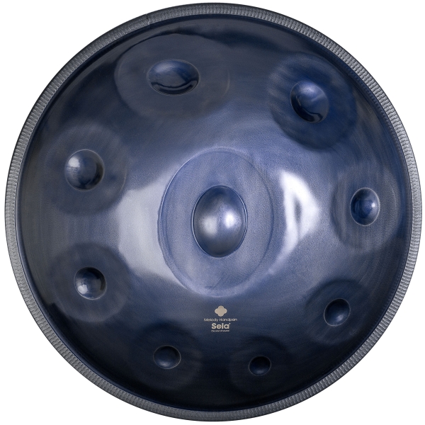 Sela Melody Handpan D Amara - 9 Töne - nitrierter Stahl - inkl. Gigbag