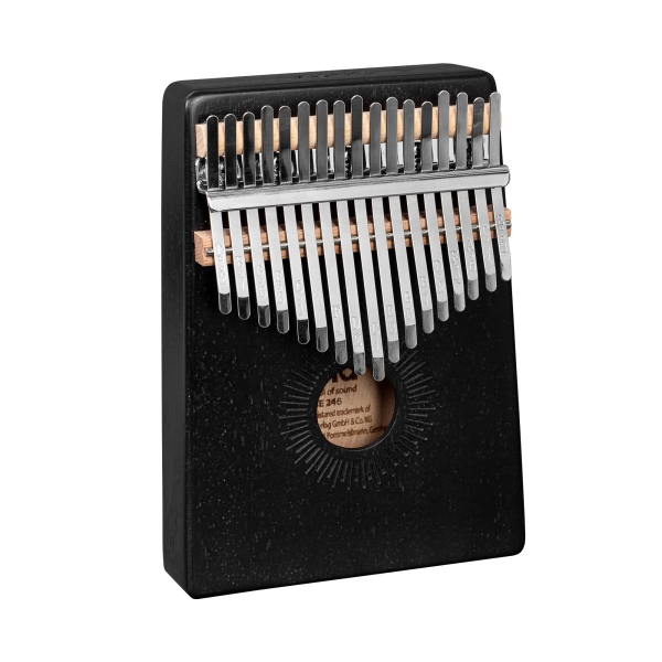Sela Kalimba Mahagoni 17 Schwarz - inkl. Tasche