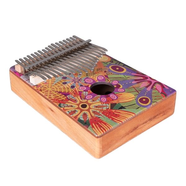 Art Series Kalimba 17 Flower Power - inkl. Tasche