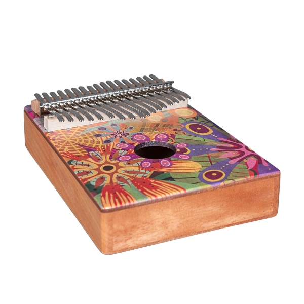 Art Series Kalimba 17 Flower Power - inkl. Tasche