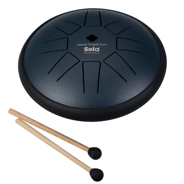 Melody Tongue Drum 6“ D Major Navy Blue - 8 Zungen