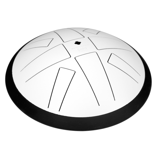 Sela Melody Tongue Drum 10" C Major White - 8 Zungen