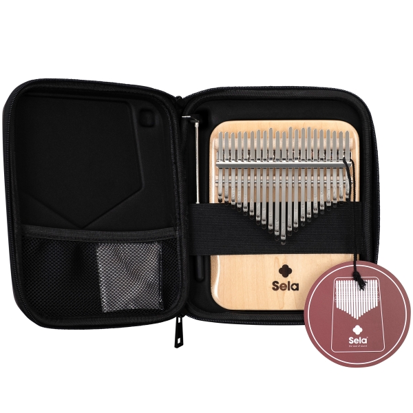 Sela Kalimba 21 Solid Maple (Ahorn) - inkl. Tasche
