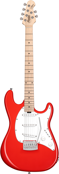 STERLING E-Gitarre - S.U.B. - Cutlass CT30SSS - Fiesta Red . by Music Man