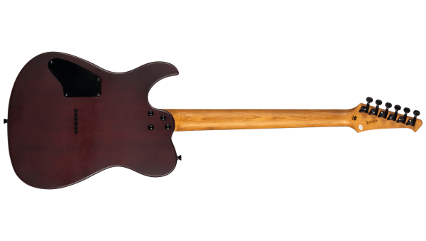 Spira T-400 MWR - winered - Locking Tuner - Roasted Maple Neck