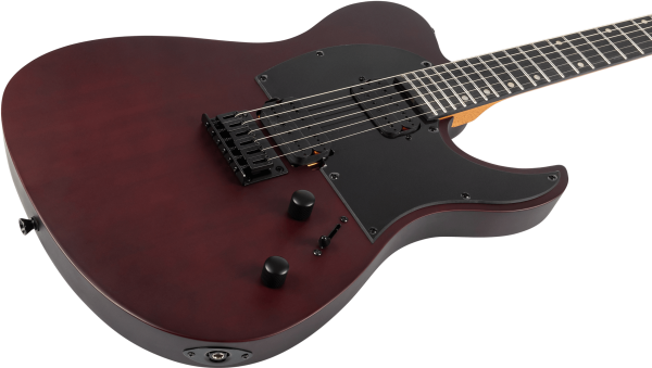 Spira T-400 MWR - winered - Locking Tuner - Roasted Maple Neck