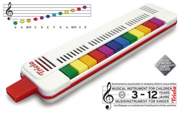 Seydel Triola - inkl. 5 Liederheften - Spielen nach Farben