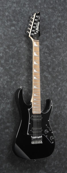 IBANEZ GRGM21-BKN Mikro E-Gitarre - Black Night - 3/4 Größe