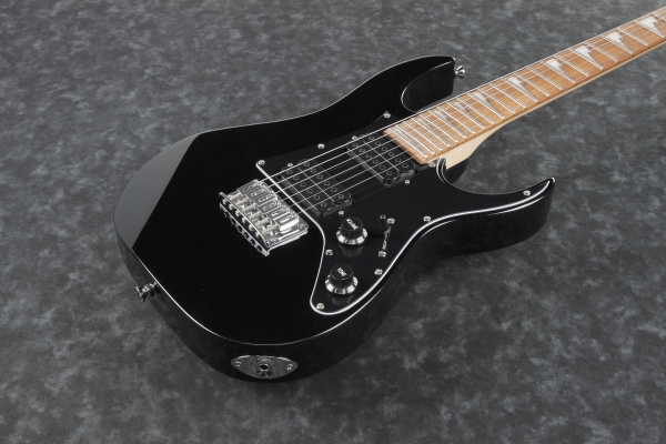 IBANEZ GRGM21-BKN Mikro E-Gitarre - Black Night - 3/4 Größe