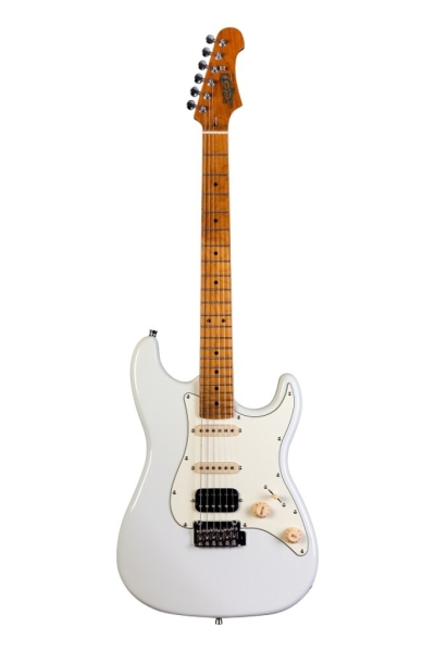 JET E-Gitarre JS400 OW - white - Roarted Maple Neck