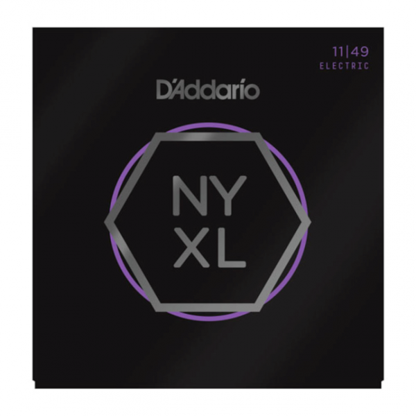 D`Addario NYXL1149 Nickel Wound Electric Guitar Strings, Medium, 11-49