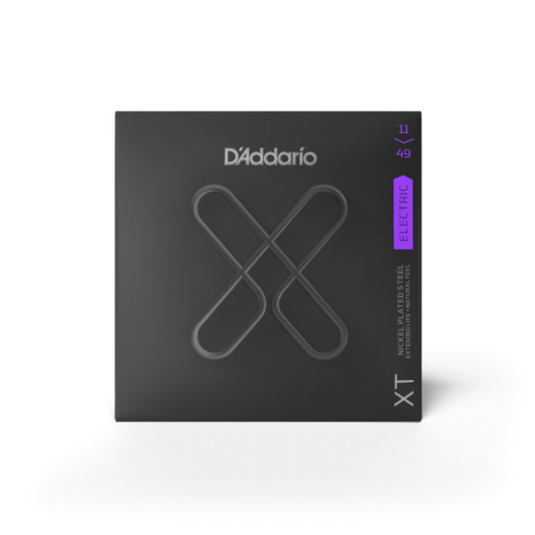 D`Addario XTE1149, XT Electric Nickel Plated Steel, Medium, 11-49