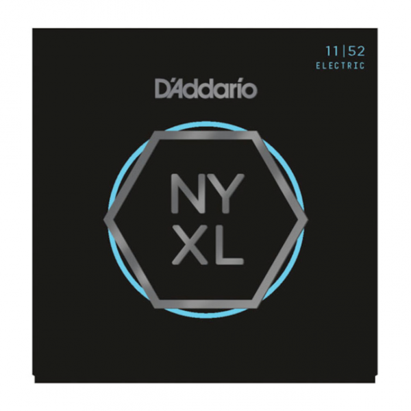 D`Addario NYXL1152 Nickel Wound, Medium Top / Heavy Bottom, 11-52