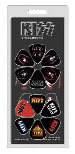 Perri´s Picks Set - Kiss - Blister mit 12 Picks