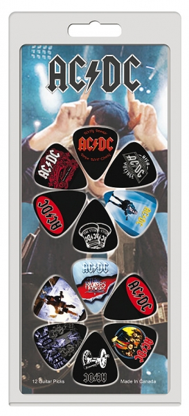 Perri´s Picks - AC/DC - Set mit 12 Picks