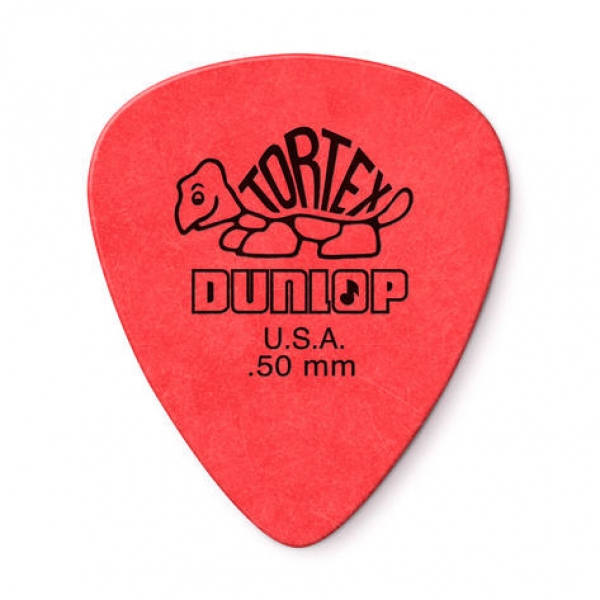 Dunlop Tortex Standard - Stärke 0,50mm - Player`s Pack - 12 Stück