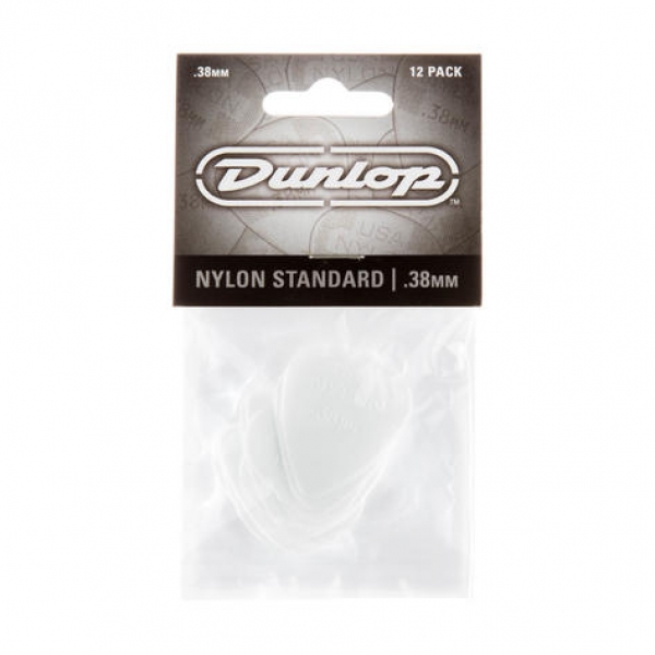 Dunlop Nylon Standard - Stärke 0,38mm - Player`s Pack - 12 Stück