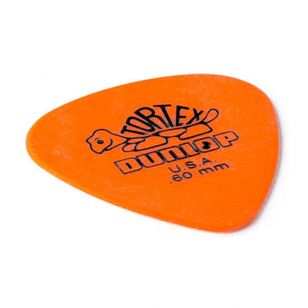 Dunlop Tortex - Stärke 0,60mm - Player`s Pack - 12 Stück
