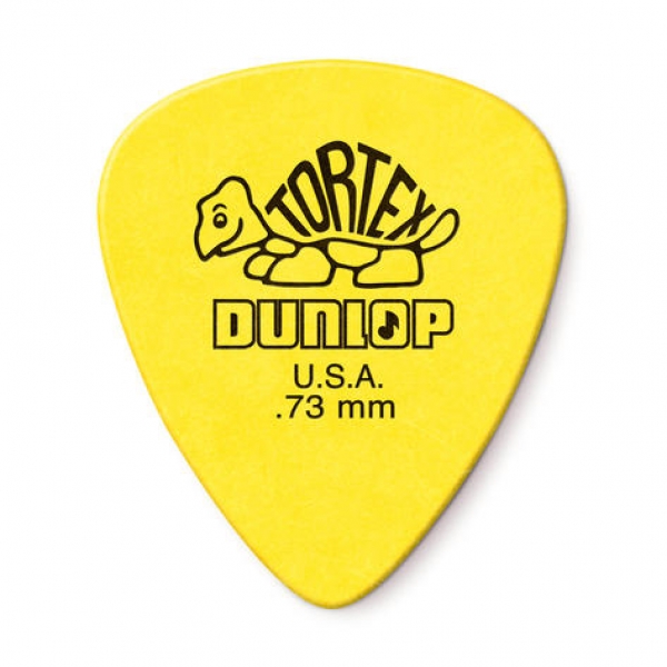 Dunlop Tortex Standard - Stärke 0,73 - Player`s Pack - 12 Stück