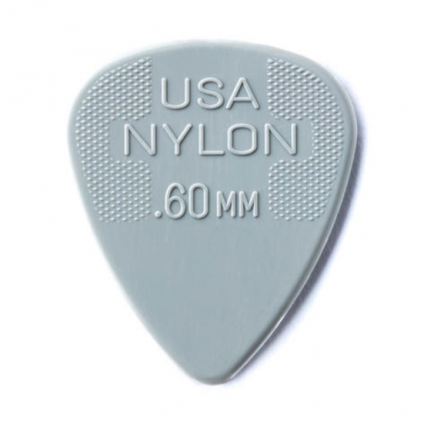 Dunlop Nylon Standard - Stärke 0,60mm - Player`s Pack - 12 Stück