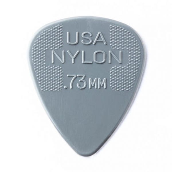 Dunlop Nylon Standard - Stärke 0,73mm - Player`s Pack - 12 Stück