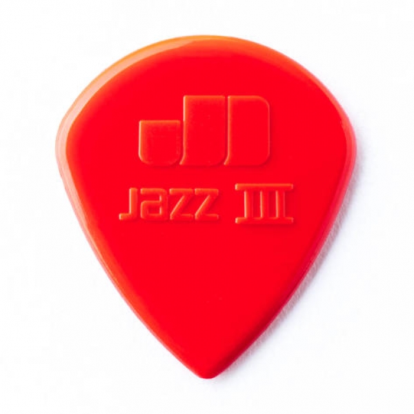Dunlop Jazz III - Stärke 1,38mm - Player`s Pack - 6 Stück