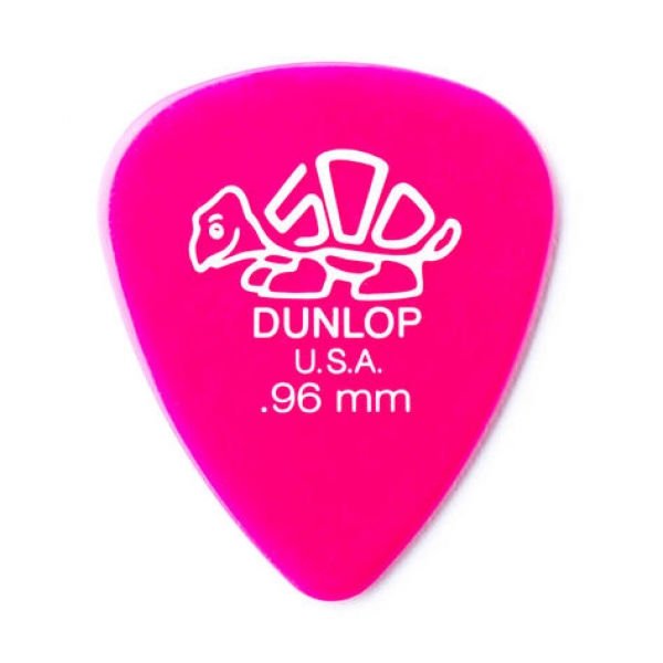 Dunlop Delrin 500 Standard - Stärke 0,96mm - Player`s Pack - 12 Stück