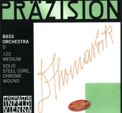 Thomastik Saiten-Satz für Kontrabass Präzision Stahl Vollkern - 4/4 Größe