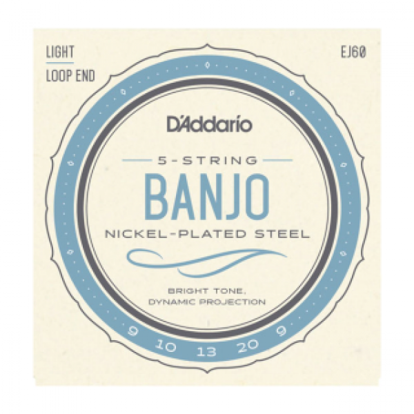 EJ60 - 5-String Banjo - Nickel - Light - 9-20