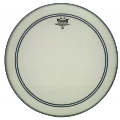Remo Schlagzeugfell "Powerstroke 3" - Weiss aufgeraut - 10" - PS-0110-BP