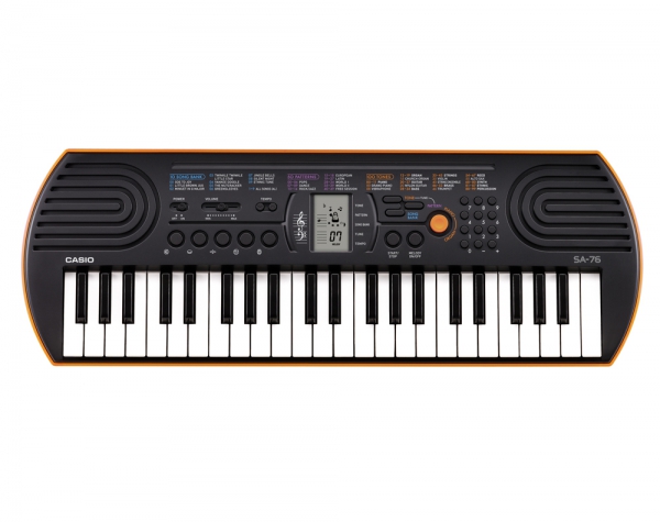 Casio Mini Keyboard SA-76 - 44 Tasten - 100 Sounds