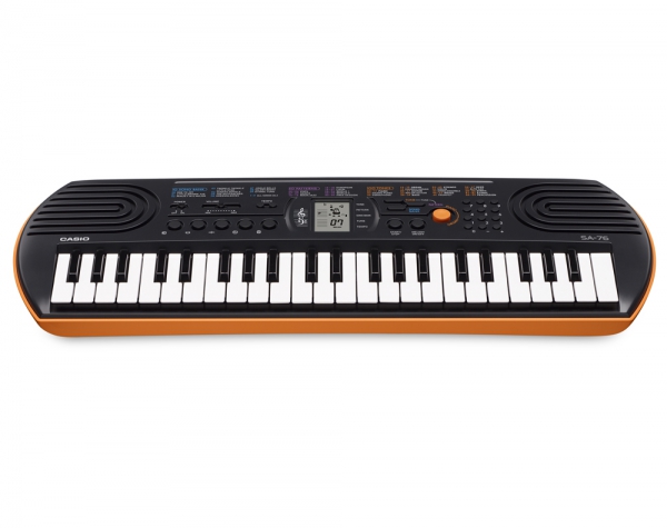Casio Mini Keyboard SA-76 - 44 Tasten - 100 Sounds