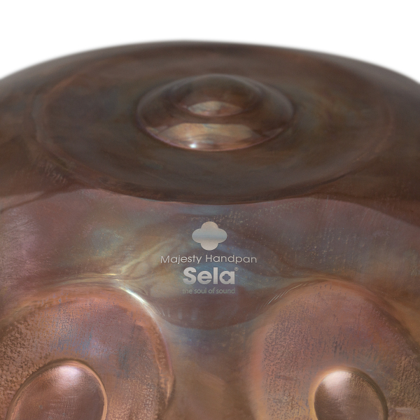 Majesty Handpan B Amara 9 Stainless Steel - 440 Hz - inkl. Gigbag