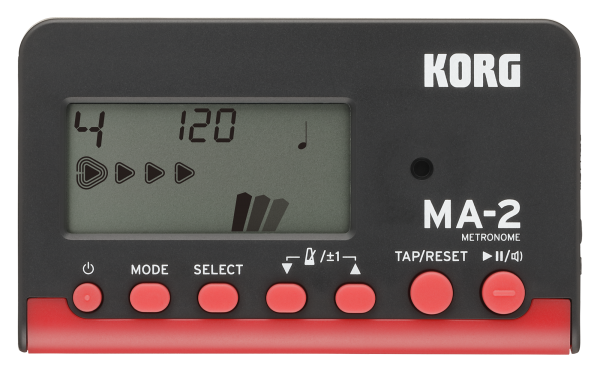 Korg Metronom MA-2 - schwarz/rot