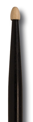 VIC FIRTH Drum Sticks 5BB American Classic-Serie, Hickory, schwarz lackiert, Wood-Tip
