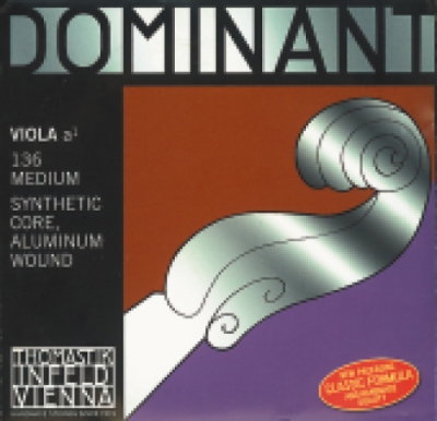 Thomastik Saitensatz für Viola "Dominant" Nylonkern - 3/4 Größe - mittel