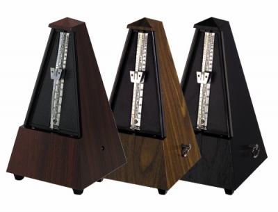 Wittner Metronom Kunststoffgehäuse -  ohne Glocke - Pyramidenform - schwarz
